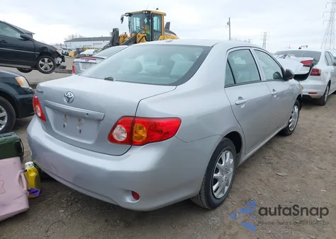 2010 Toyota Corolla из США, поврежденный, VIN 2T1BU4EE0AC365343